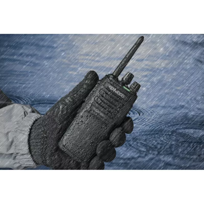 Kenwood TK-3701DE profesionalus racija 48 kanalų 446 - 446.2 MHz Juoda