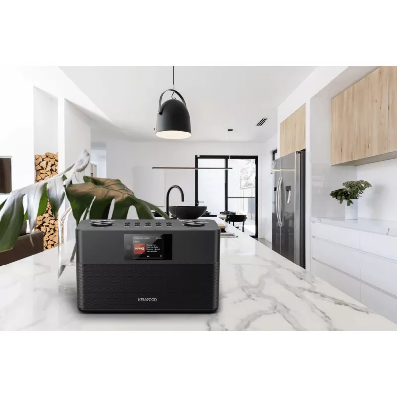 Kenwood CR-ST100S-B internetinis radijo imtuvas, juodas