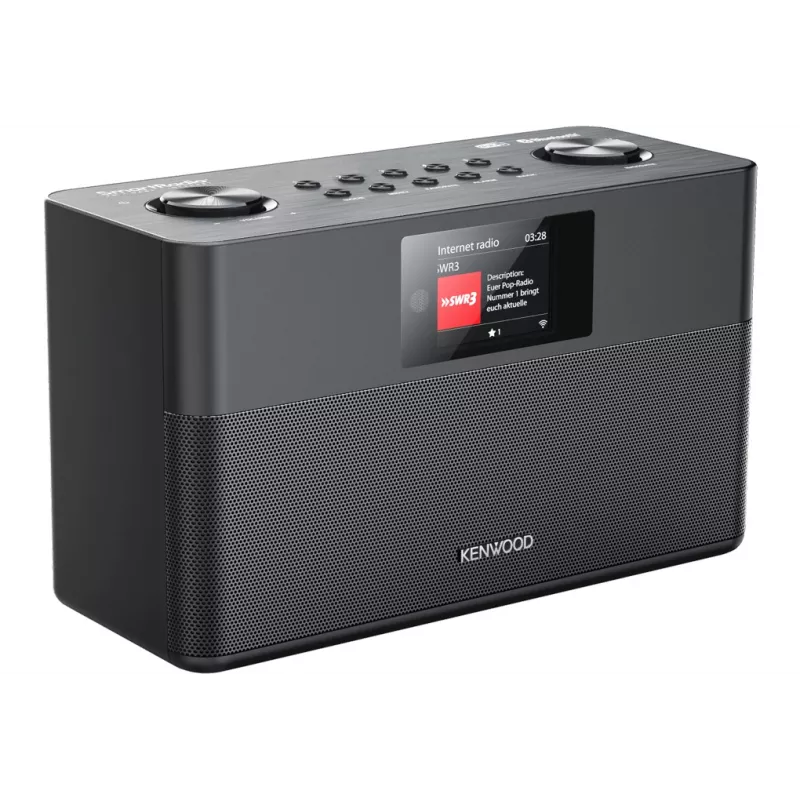 Kenwood CR-ST100S-B internetinis radijo imtuvas, juodas