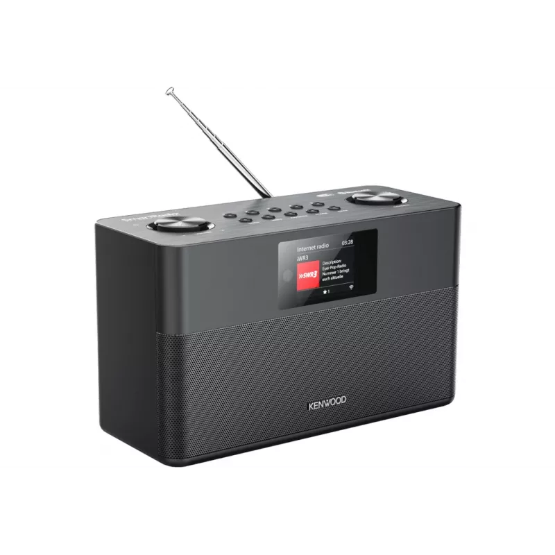 Kenwood CR-ST100S-B internetinis radijo imtuvas, juodas