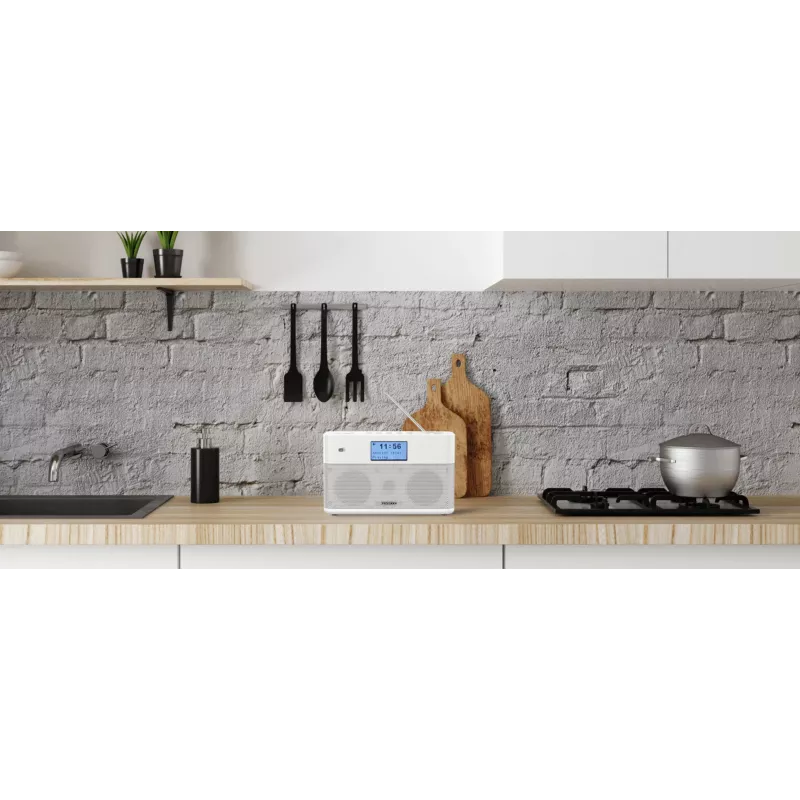 Kenwood CR-ST100S-B internetinis radijo imtuvas, juodas