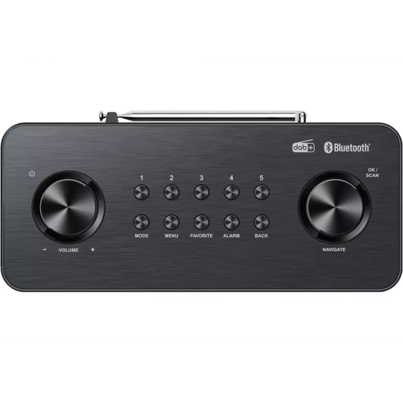 Kenwood CR-ST80DAB-B radijas asmeninis skaitmeninis juodas