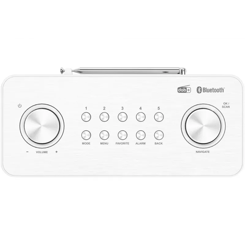 Kenwood CR-ST80DAB-W radijas asmeninis skaitmeninis baltas