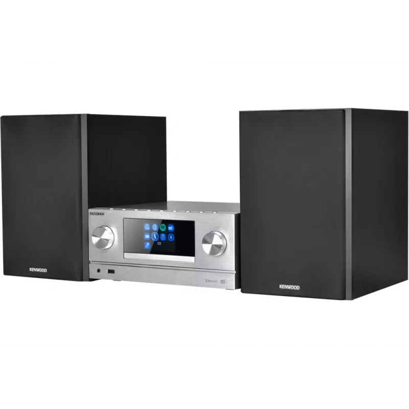 Kenwood M-9000S Namų mini garso sistema 50 W Sidabrinė