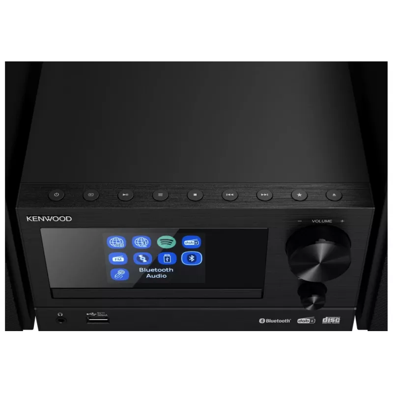 Kenwood M-7000S Namų mini audio sistema 30 W Juoda
