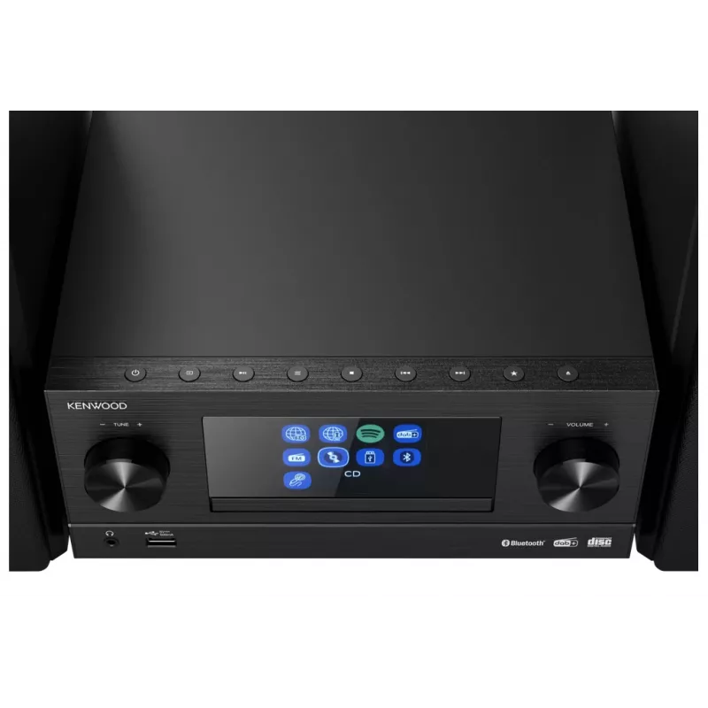 Kenwood M-9000S Namų audio mini sistema 50 W Juoda