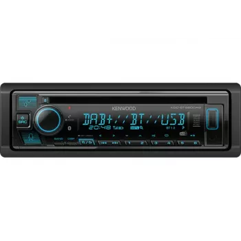Kenwood KDC-BT560DAB Juodas 50 W Bluetooth