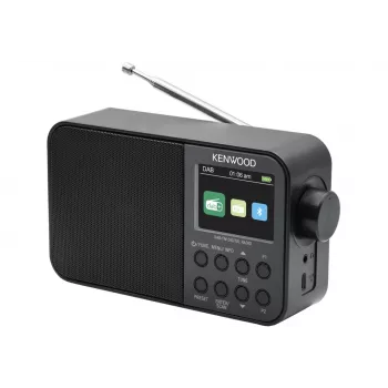 Kenwood CR-M30DAB-B nešiojamas skaitmeninis radijo imtuvas juodas