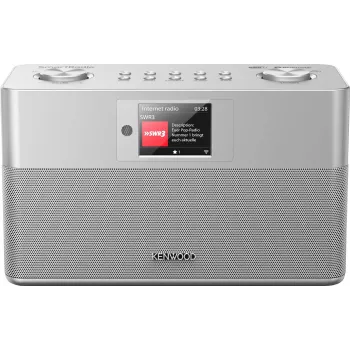 Kenwood CR-ST100S-S internetinis radijo imtuvas sidabrinis