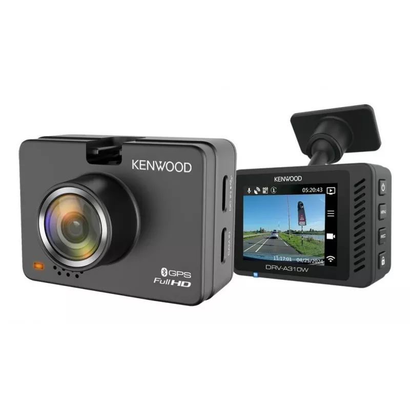 Kenwood DRV-A310W vaizdo registratorius Full HD Wi-Fi DC Juoda