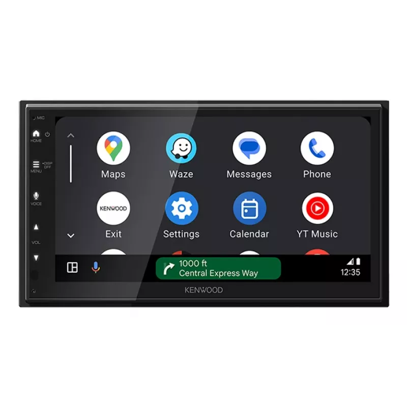 Kenwood DMX6523DABS automobilinis medijos imtuvas Juodas Wi-Fi Bluetooth