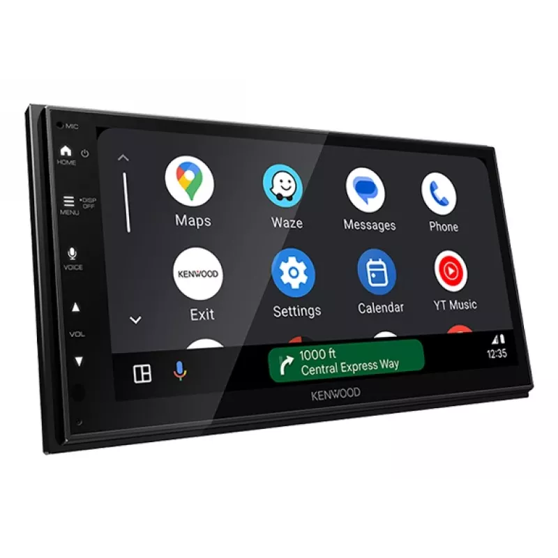 Kenwood DMX6523DABS automobilinis medijos imtuvas Juodas Wi-Fi Bluetooth