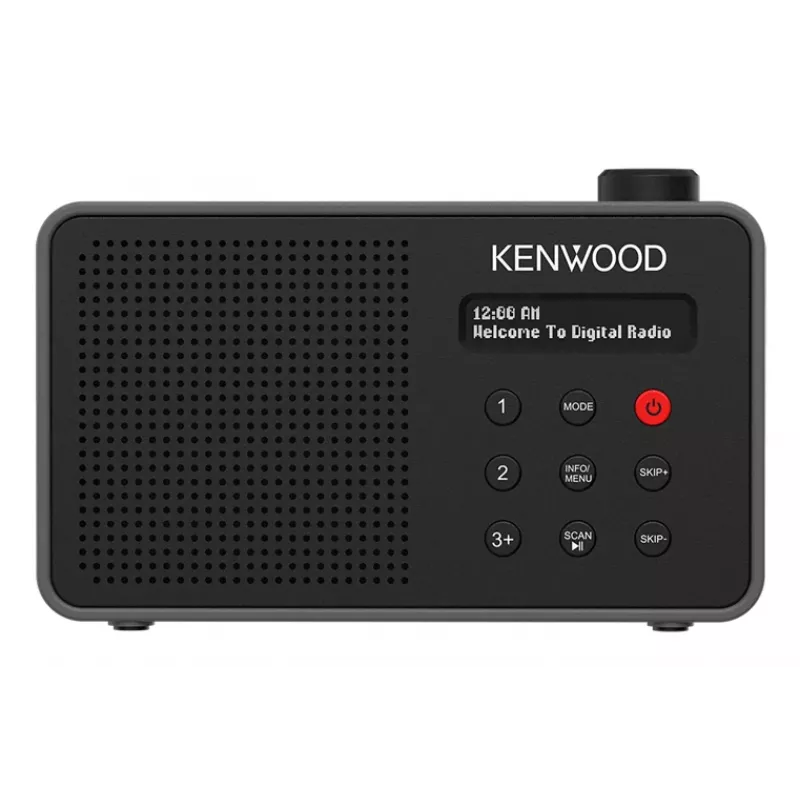 Kenwood CR-M25DAB-B nešiojamas skaitmeninis radijo imtuvas, juodas