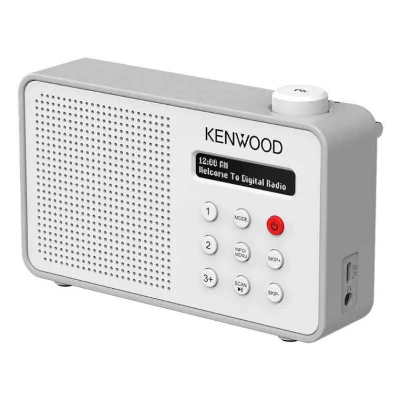 Kenwood CR-M25DAB-W nešiojamas radijas Baltas