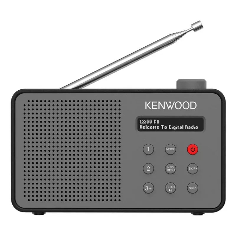 Kenwood CR-M25DAB-H nešiojamas radijas pilka spalva