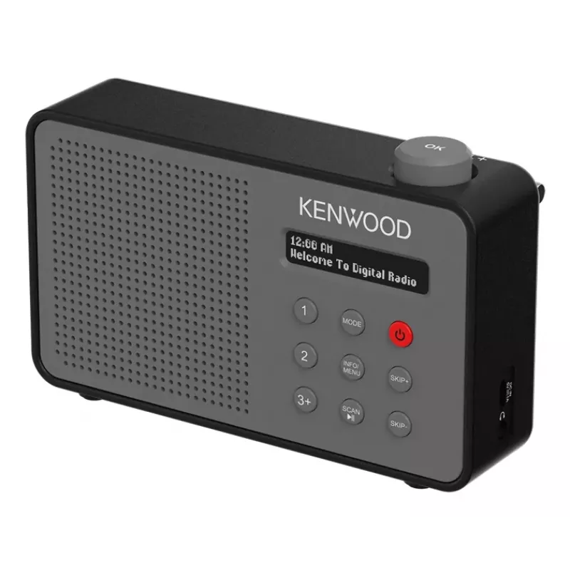 Kenwood CR-M25DAB-H nešiojamas radijas pilka spalva