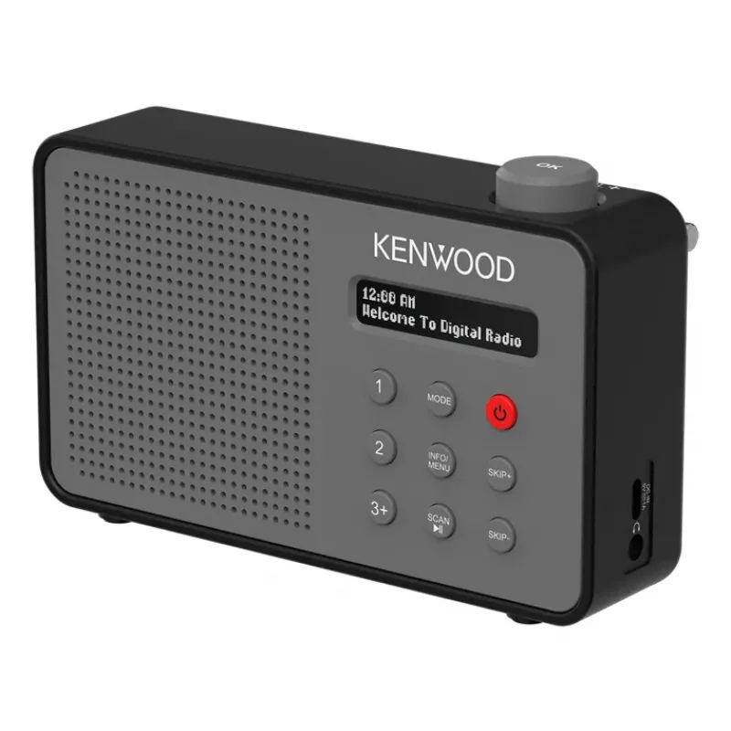Kenwood CR-M25DAB-H nešiojamas radijas pilka spalva
