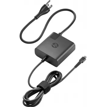 HP 65W USB-C maitinimo adapteris, vidaus, AC, juodas