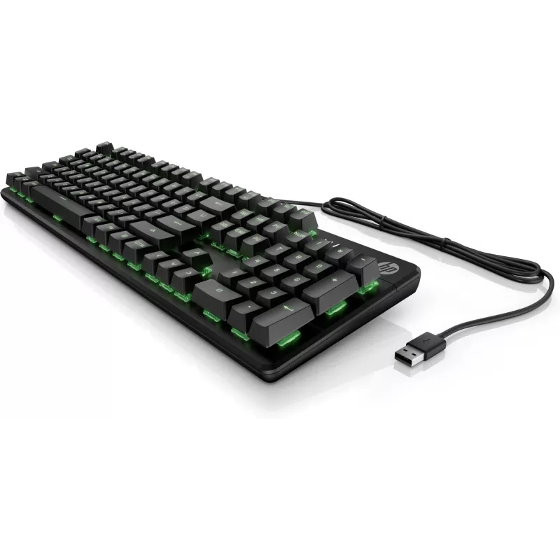 HP Pavilion Gaming klaviatūra 550, pilno dydžio (100 %), laidinė, USB, LED, juoda
