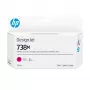 HP 738M 130 ml rausvai raudona DesignJet rašalo kasetė su spausdinimo galvute, terminis rašalinis