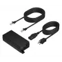 HP Poly PoE++ 65W 2.5G adapter su 3,66 m CAT6A kabeliu ir maitinimo laidu