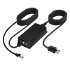 HP Poly PoE++ 65W 2.5G adapter su 3,66 m CAT6A kabeliu ir maitinimo laidu