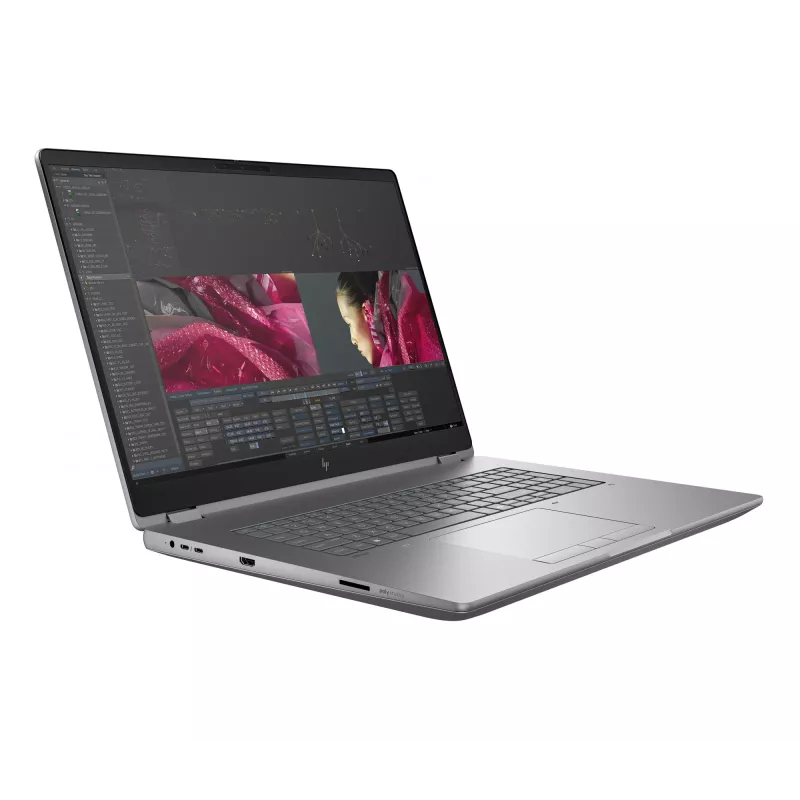 HP ZBook Fury G1i nešiojama darbo stotis Intel Core Ultra 9 285HX 45,7 cm (18 colių) WQXGA 64 GB DDR5-SDRAM 2 TB SSD NVIDIA RTX PRO 2000 Blackwell Wi-Fi 7 (802.11be) Windows 11 Pro AI darbo stotis, AI asmeninis kompiuteris sidabrinė