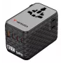 Verbatim Charge 'n' Travel 170W Universalus kelioninis adapteris juodas