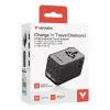 Verbatim Charge 'n' Travel 170W Universalus kelioninis adapteris juodas
