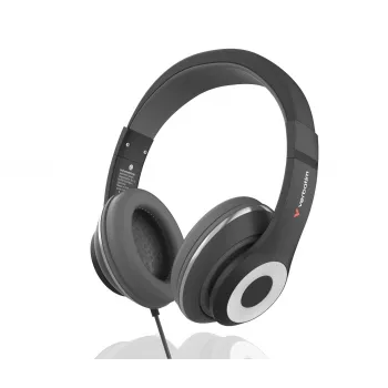 Verbatim TruSound USB-C ausinės, laidinės, kasdieniniam naudojimui, 20–20000 Hz, 200,9 g, juodos