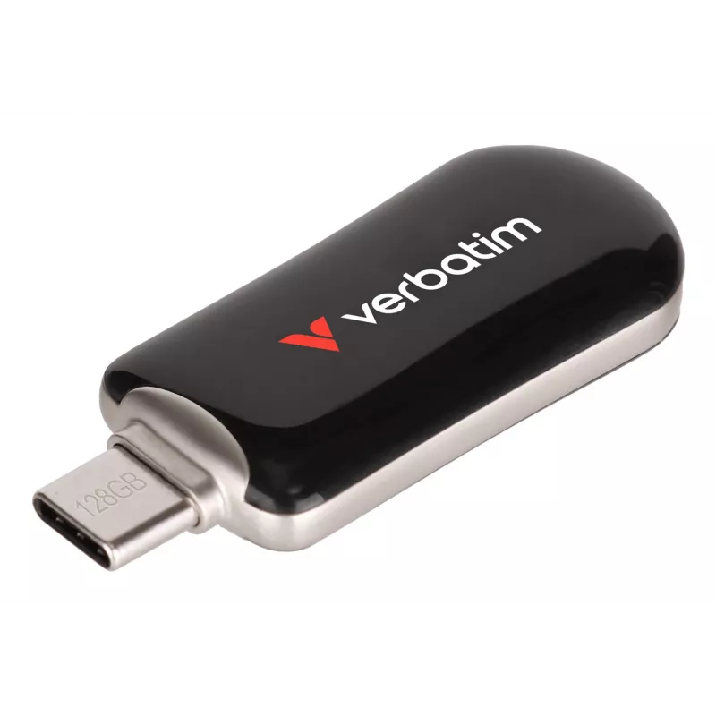 Verbatim Plectra USB-C atmintukas juodas 128GB