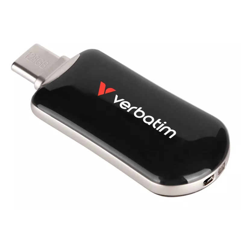 Verbatim Plectra USB-C atmintukas juodas 128GB