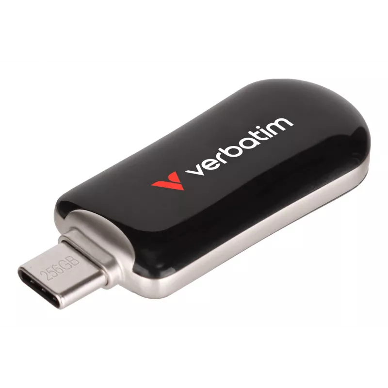 Verbatim Plectra USB-C atmintukas juodas 256GB