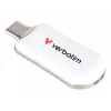 Verbatim Plectra USB-C atmintukas baltas 128GB, 128 GB, USB Type-C, 3.2 Gen 1 (3.1 Gen 1), 100 MB/s, be dangtelio, baltas