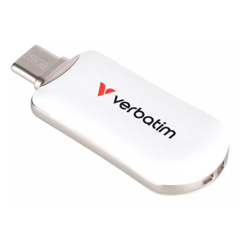 Verbatim Plectra USB-C atmintukas baltas 256GB