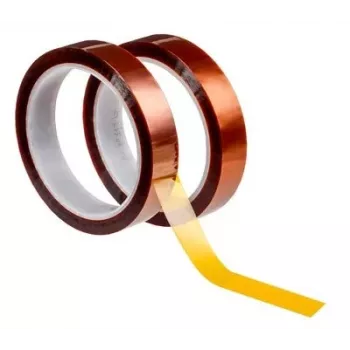 3M 5413 aukštos temperatūros poliamido lipni juosta, geltona, 33 m