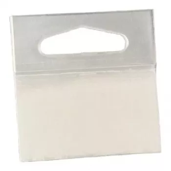 3M 1075 lipnus pakabinimo etikečių bloknotas, skaidrus kvadratinis