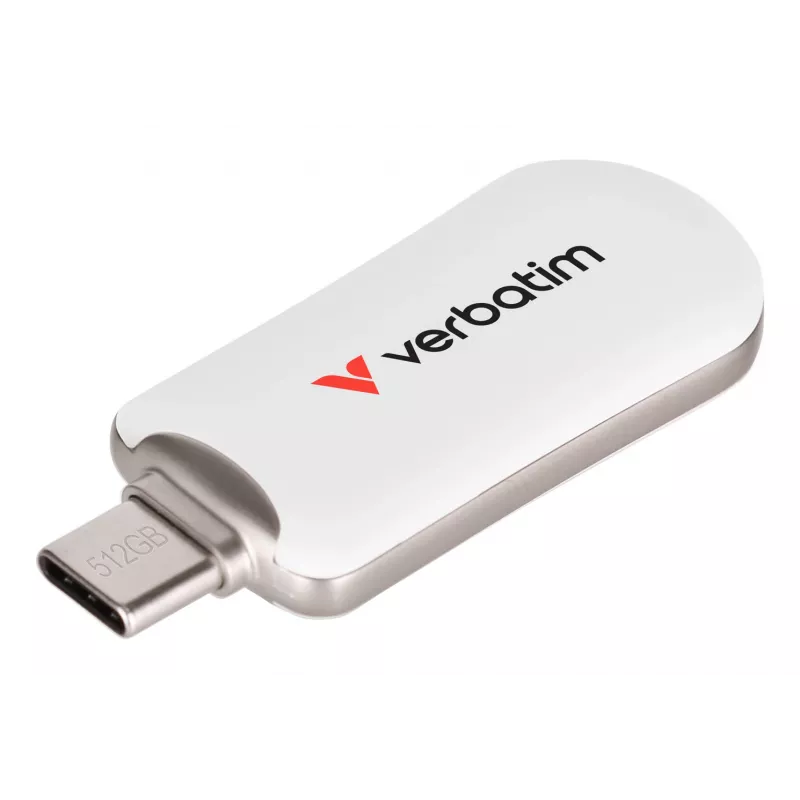 Verbatim Plectra USB-C atmintukas baltas 512 GB