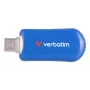 Verbatim Plectra USB-C atmintukas mėlynas 64GB, 64 GB, USB Type-C, 3.2 Gen 1 (3.1 Gen 1), 100 MB/s, be dangtelio, mėlynas