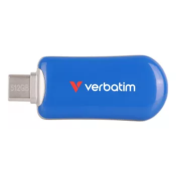 Verbatim Plectra USB-C atmintukas mėlynas 512 GB