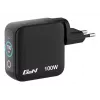 Verbatim Mini GaN įkroviklis 100W su ekranu, AC, 20 V, juodas
