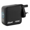 Verbatim Mini GaN įkroviklis 100W su ekranu, AC, 20 V, juodas