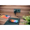 Verbatim Mini GaN įkroviklis 100W su ekranu, AC, 20 V, juodas