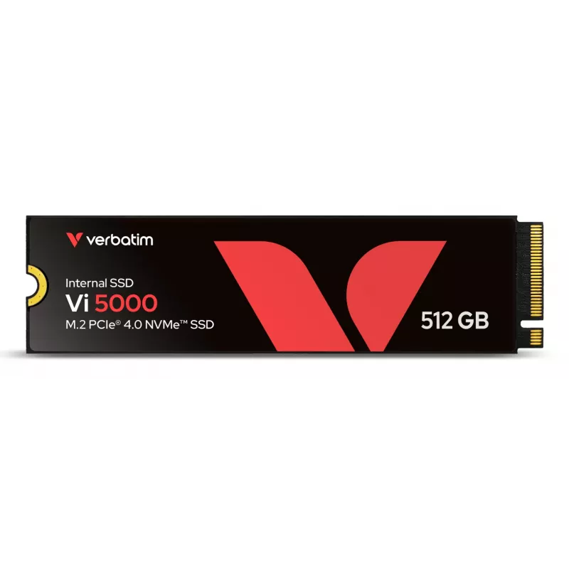Verbatim Vi5000 PCIe NVMe M.2 SSD 512 GB, 5000 MB/s