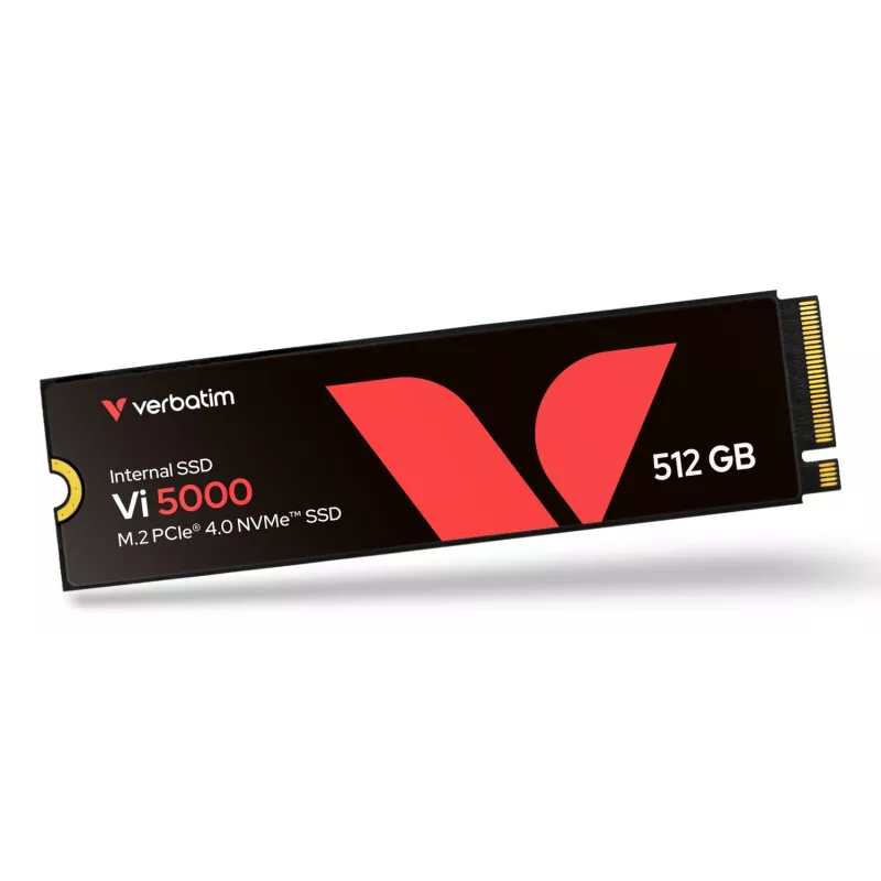 Verbatim Vi5000 PCIe NVMe M.2 SSD 512 GB, 5000 MB/s