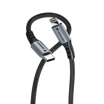 Verbatim Sync & Charge USB-C į Lightning laidas 1,2 m, juodas