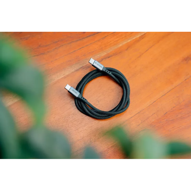 Verbatim Sync & Charge USB-C laid 60W, 1,2 m, juoda