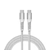Verbatim Sync & Charge Magnetic laidas - 100W USB-C į USB-C 120 cm pilka