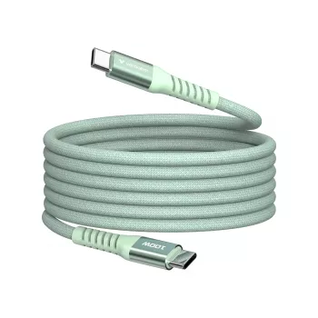 Verbatim Sync & Charge Magnetic Cable 100W USB-C į USB-C 120 cm Žalias