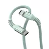 Verbatim Sync & Charge Magnetic Cable 100W USB-C į USB-C 120 cm Žalias